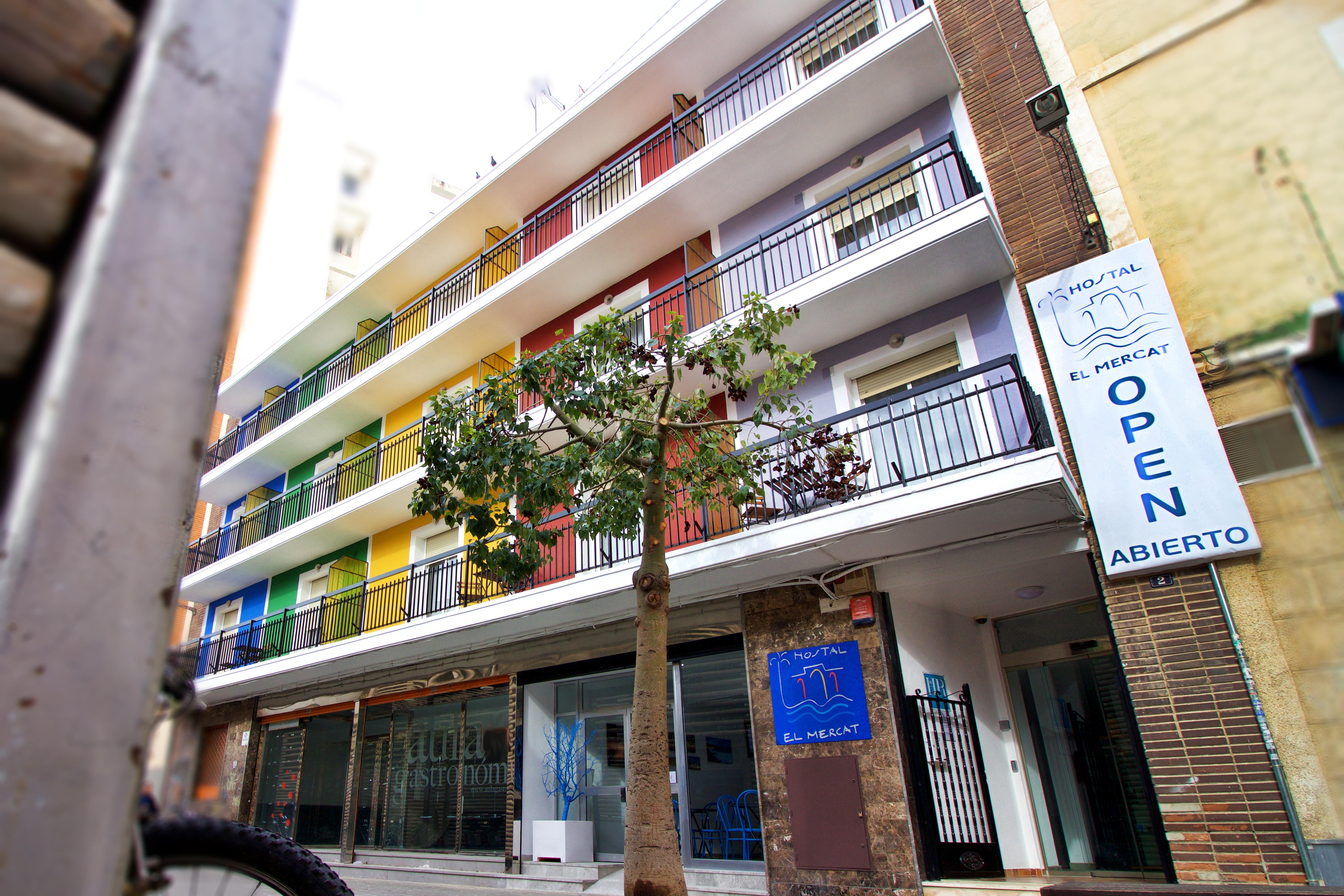 Hostal El Mercat ビリャホヨサ エクステリア 写真